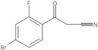 4-Bromo-2-fluoro-β-oxobenzenepropanenitrile