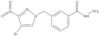 3-[(4-Bromo-3-nitro-1H-pyrazol-1-yl)methyl]benzoic acid hydrazide