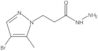 4-Bromo-5-methyl-1H-pyrazole-1-propanoic acid hydrazide