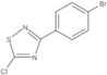 3-(4-Bromophenyl)-5-chloro-1,2,4-thiadiazole