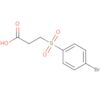 Propanoic acid, 3-[(4-bromophenyl)sulfonyl]-