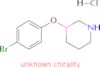 3-(4-Bromophenoxy)piperidine hydrochloride