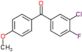 (3-chloro-4-fluoro-phenyl)-(4-methoxyphenyl)methanone