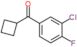 (3-chloro-4-fluoro-phenyl)-cyclobutyl-methanone