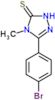 5-(4-bromophenyl)-4-methyl-2,4-dihydro-3H-1,2,4-triazole-3-thione