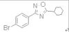 3-(4-bromophenyl)-5-cyclohexyl-1,2,4-oxadiazole