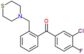 (3-chloro-4-fluoro-phenyl)-[2-(thiomorpholinomethyl)phenyl]methanone