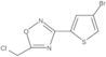 3-(4-Bromo-2-thienyl)-5-(chloromethyl)-1,2,4-oxadiazole