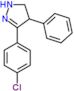 3-(4-Chlorophenyl)-4,5-dihydro-4-phenyl-1H-pyrazole