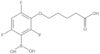 Acide 5-(3-borono-2,4,6-trifluorophénoxy)pentanoïque