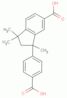 3-(4-carboxyphenyl)-2,3-dihydro-1,1,3-trimethyl-1H-indene-5-carboxylic acid