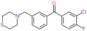 (3-chloro-4-fluoro-phenyl)-[3-(thiomorpholinomethyl)phenyl]methanone