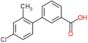 3-(4-chloro-2-methyl-phenyl)benzoic acid