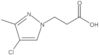 4-Chloro-3-methyl-1H-pyrazole-1-propanoic acid