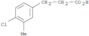 Benzenepropanoic acid, 4-chloro-3-methyl-