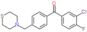 (3-chloro-4-fluoro-phenyl)-[4-(thiomorpholinomethyl)phenyl]methanone