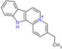 3-ethyl-12H-indolo[2,3-a]quinolizin-5-ium