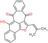 7-hydroxy-1-(2-methylprop-1-en-1-yl)-2-oxabenzo[g]naphtho[1,2,3-cd]azulene-8,13-dione