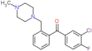 (3-chloro-4-fluoro-phenyl)-[2-[(4-methylpiperazin-1-yl)methyl]phenyl]methanone