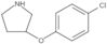 3-(4-Chlorophenoxy)pyrrolidine