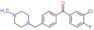 Methanone, (3-chloro-4-fluorophenyl)[4-[(4-methyl-1-piperazinyl)methyl]phenyl]-