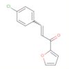 2-Propen-1-one, 3-(4-chlorophenyl)-1-(2-furanyl)-