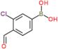 B-(3-Chloro-4-formylphenyl)boronic acid