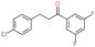 1-Propanone, 3-(4-chlorophenyl)-1-(3,5-difluorophenyl)-