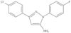 3-(4-Chlorophenyl)-1-(4-fluorophenyl)-1H-pyrazol-5-amine