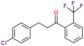 1-Propanone, 3-(4-chlorophenyl)-1-[2-(trifluoromethyl)phenyl]-