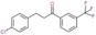 1-Propanone, 3-(4-chlorophenyl)-1-[3-(trifluoromethyl)phenyl]-