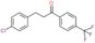 3-(4-chlorophenyl)-1-[4-(trifluoromethyl)phenyl]propan-1-one