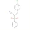 2-Propenenitrile, 3-(4-chlorophenyl)-2-(phenylsulfonyl)-, (E)-