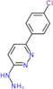 3-(4-chlorophenyl)-6-hydrazinopyridazine