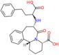 (4S,7S,12bR)-7-{[(1S)-1-carboxy-3-phenylpropyl]amino}-6-oxo-1,2,3,4,6,7,8,12b-octahydropyrido[2,1-…