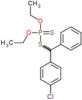 S-[(4-chlorophenyl)(phenyl)methyl] O,O-diethyl dithiophosphate