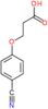 3-(4-cyanophenoxy)propanoic acid