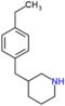 3-(4-ethylbenzyl)piperidine