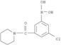 B-[3-Chloro-5-(1-piperidinylcarbonyl)phenyl]boronic acid