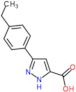 3-(4-ethylphenyl)-1H-pyrazole-5-carboxylic acid