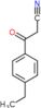 3-(4-ethylphenyl)-3-oxopropanenitrile