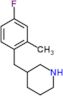 3-(4-fluoro-2-methylbenzyl)piperidine