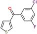 (3-chloro-5-fluoro-phenyl)-(3-thienyl)methanone