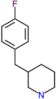 3-[(4-Fluorophenyl)methyl]piperidine