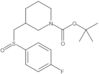 1,1-Dimethylethyl 3-[[(4-fluorophenyl)sulfinyl]methyl]-1-piperidinecarboxylate