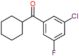 (3-chloro-5-fluoro-phenyl)-cyclohexyl-methanone