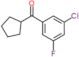 (3-chloro-5-fluoro-phenyl)-cyclopentyl-methanone