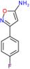 3-(4-fluorophenyl)-1,2-oxazol-5-amine