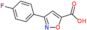 3-(4-fluorophenyl)-1,2-oxazole-5-carboxylic acid