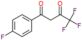 4,4,4-trifluoro-1-(4-fluorophenyl)butane-1,3-dione